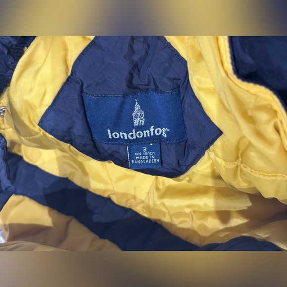 London Fog Snowpants Navy Blue Size 3T with Pockets - Picture 9 of 9